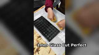 1 mm dickes Uhrendeckglas, kreisförmig lasergeschnitten