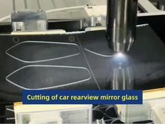 Laserschneiden von Rückspiegelglas