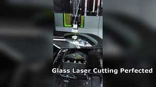 Fünfachsige Laserschneidmaschine für Glas