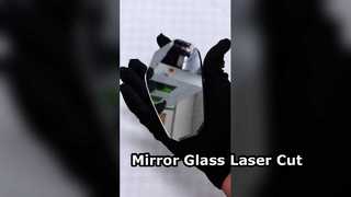 2 mm starkes Laserschneiden von Auto-Rückspiegelglas