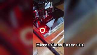 2 mm starkes Laserschneiden von Auto-Rückspiegelglas