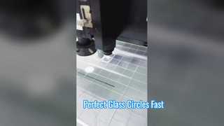 3 mm dickes weißes Glas zum Laserschneiden rund