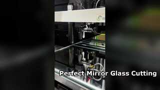 6 mm dicker, 1,5 m langer Spiegelglas-Laserschneidstreifen