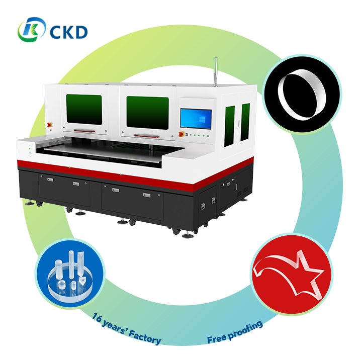 Effortless Glass Cutting with Our State-of-the-Art Laser Glass Cutting Machine  To Chipping ≤5μm